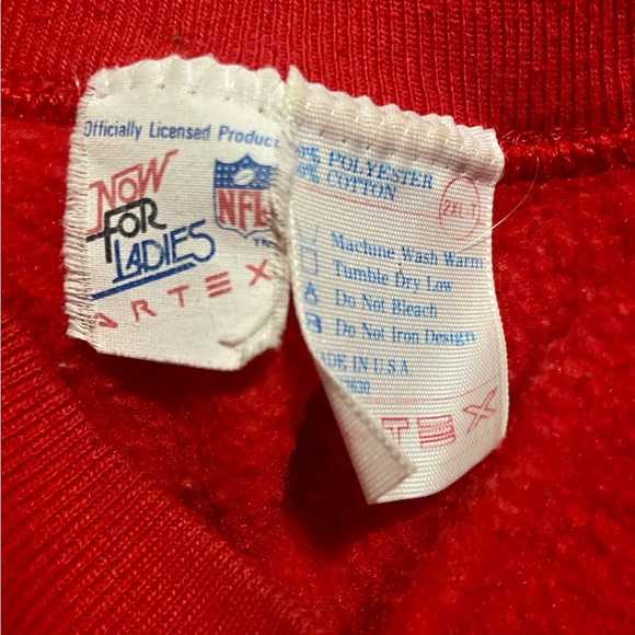 Vintage 80s/90s WNM XL-T 49ers sweatshirt. NFL Officially Licensed Product. - Picture 2 of 5